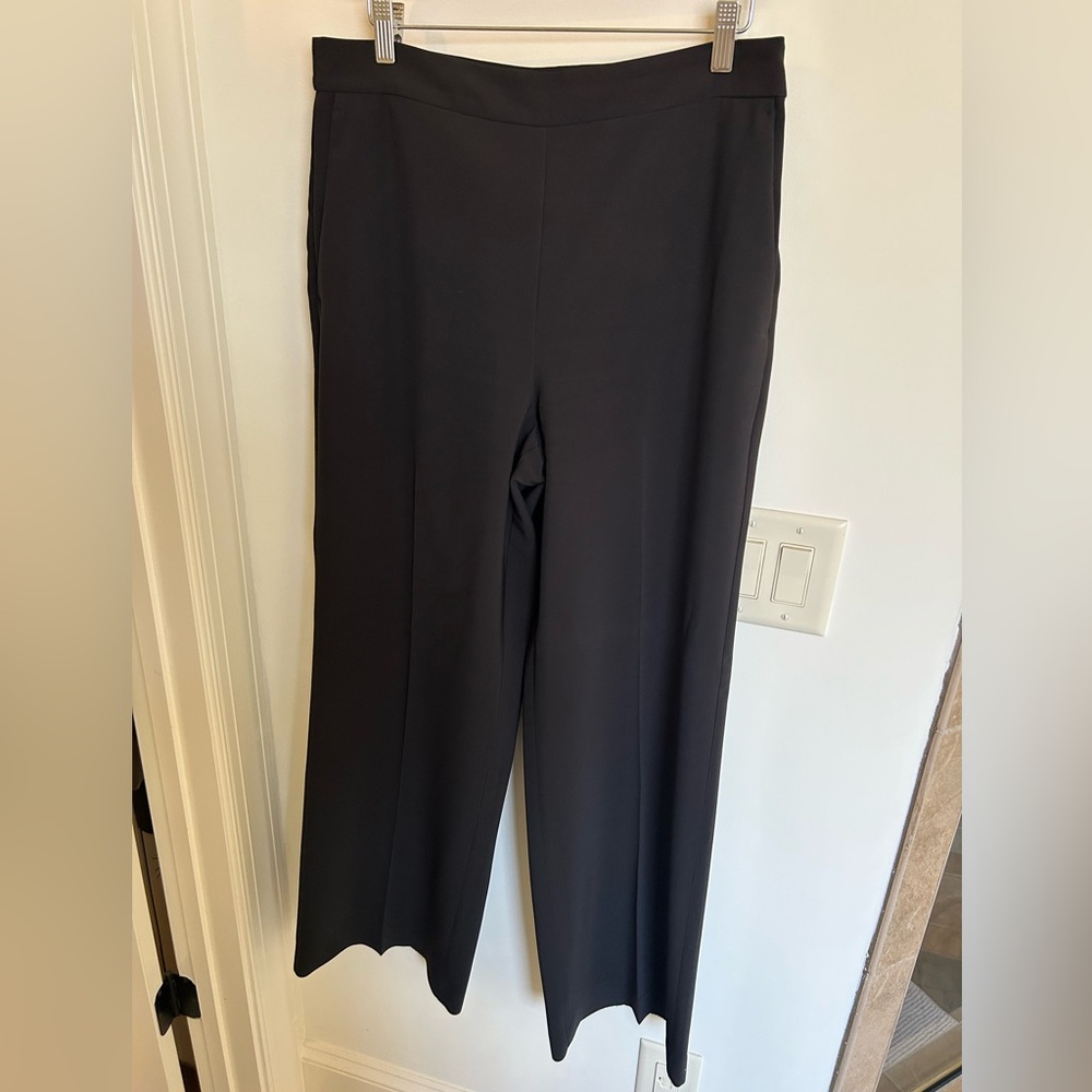 Ann Taylor Wide Leg Fluid Crepe Pants